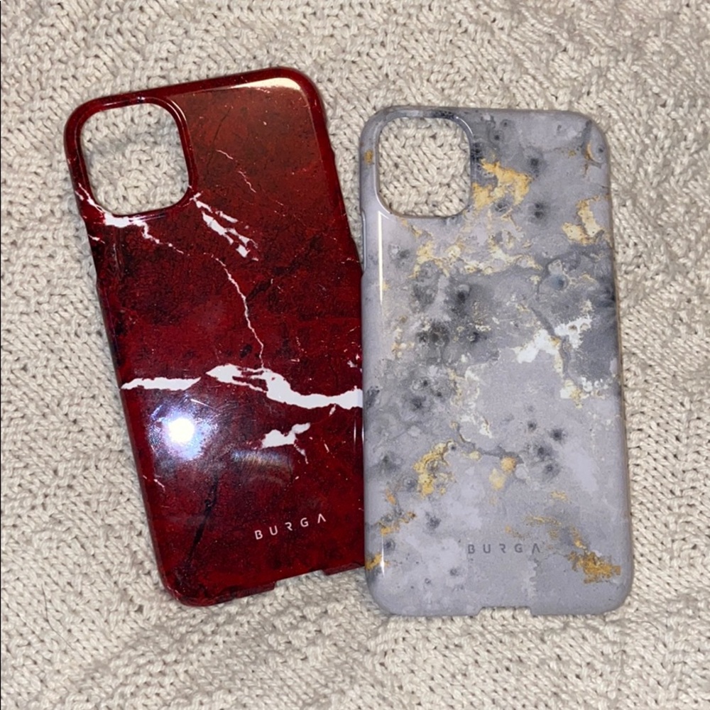 Two Burga IPhone 11 Cases